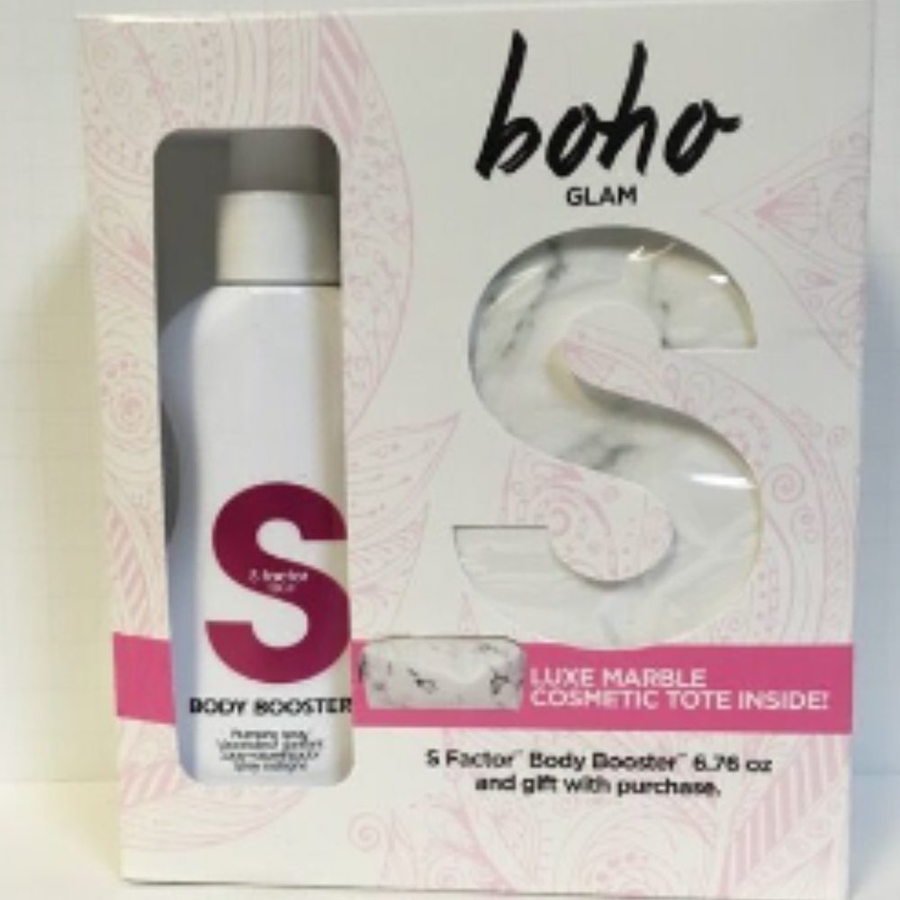 S-Factor Glam Body Booster 6.76 oz. (And FREE cosmetic tote!)